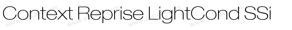 Context Reprise LightCond SSi Normal字体转换